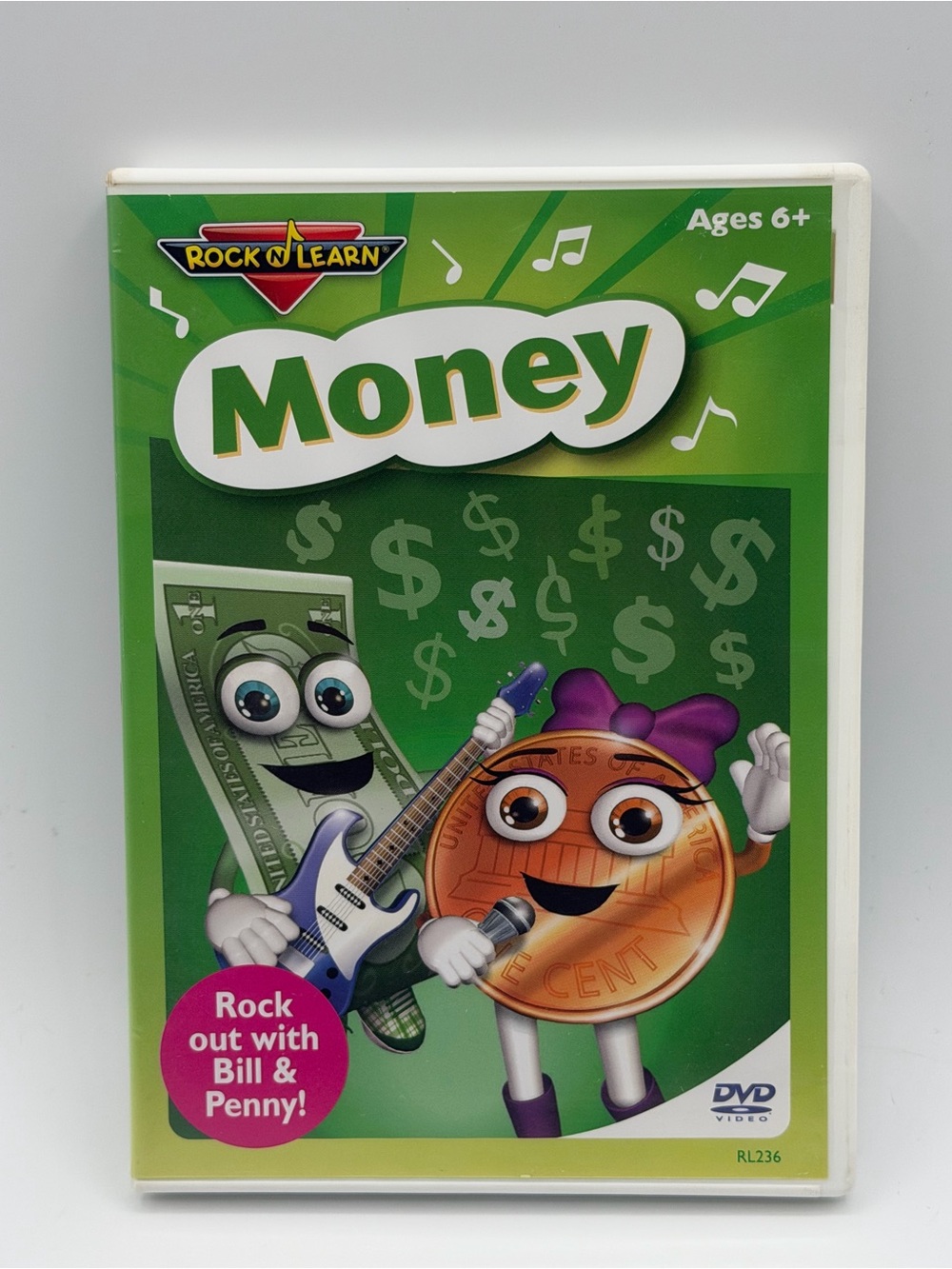 Rock N Learn: Money (DVD, 2013) Rock Out With Bill & Penny - Full Screen Edition